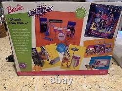 Barbie Jam N Glam Doll & Playset Lot