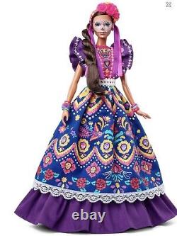 Barbie & Ken Dia De Los Muertos Day of The Dead Doll Set of 2 Día 2022 IN HAND