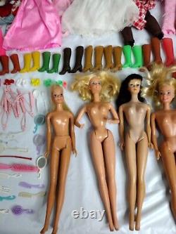 Barbie Ken Doll 1958-1960's Japan With Clothes Shoes Boots Accessories Lot