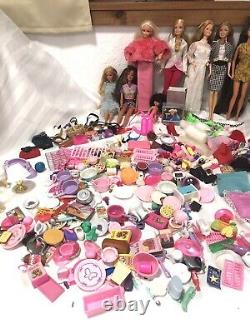 Barbie Ken Doll Lot Clothing Furniture Food etc 60's-90s 700+ pcs 21 pounds