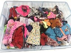 Barbie Ken Doll Lot Clothing Furniture Food etc 60's-90s 700+ pcs 21 pounds