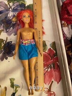 Barbie & Ken Doll Lot Hybrid Signature Looks Fashionista Curvy Body Mattel