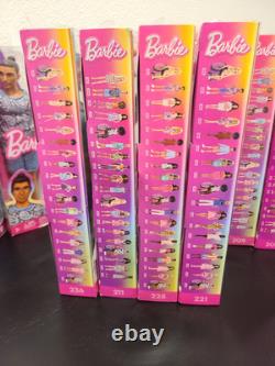 Barbie & Ken dolls lot 12 total