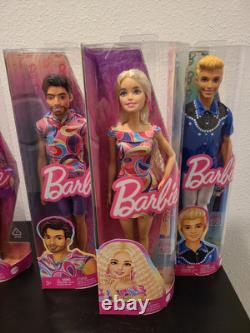 Barbie & Ken dolls lot 12 total