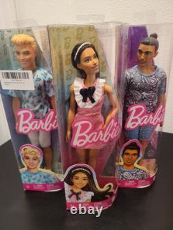 Barbie & Ken dolls lot 12 total