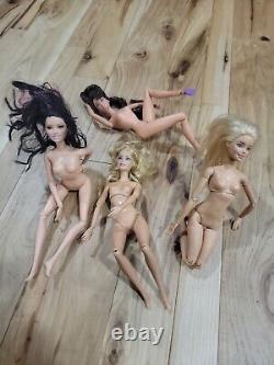 Barbie Ken made to move mtm hybrid ooak Articulate Lot of 12