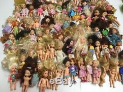 Barbie Large Lot of Kelly Dolls & Friends 120 Dolls Tommy Wizard of Oz