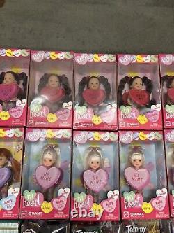 Barbie Lil Friends of Kelly Lot of 17 And Extra Vintage Dolls New in Box