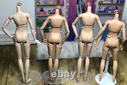 Barbie Looks Made to Move Dolls Lot Bodies Only