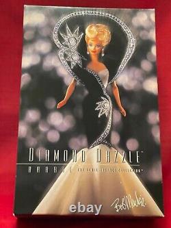 Barbie Lot Of 5 Jewel Essence Collection Bob Mackie 1996 With Design Portfolio