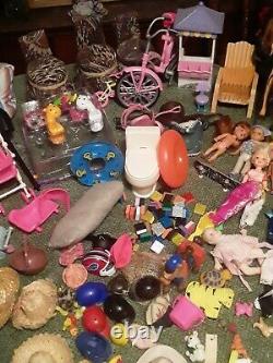 Barbie Lot, dolls and more