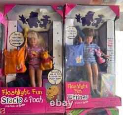 Barbie Lot of 8 Cool Blue Stacie Whitney Kelly Potty Training B-day Set NR