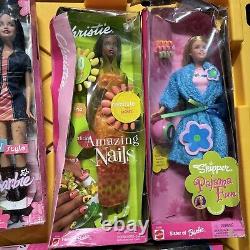 Barbie Lot of Vintage Dolls In Box Skipper Nails City Style Fashion Avenue New