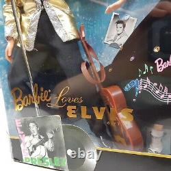 Barbie Loves Elvis Collector Edition Set Barbie Ken Gift Set Mattel 17450 NRFB