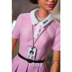 Barbie Maya Angelou, VP Kamala Harris, Katherine Johnson, Ella Fitz, Rosa Parks