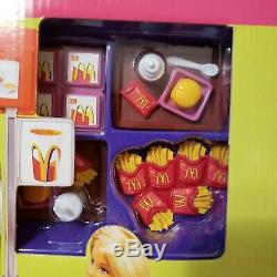 Barbie McDonald's Restaurant Playset 2003 Rare Set 47672 NRFB MINT