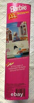 Barbie Mcdonald's Restaurant With Talking Drive Thru Mattel 1994 Sealed Nrfb