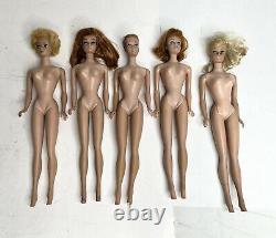 Barbie Midge Lot of 5 Vintage 1960's very Rare Bob Cut Japan