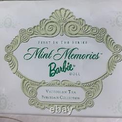 Barbie Mint Memories Victorian Tea Porcelain Doll 1st Series Certified Authentic