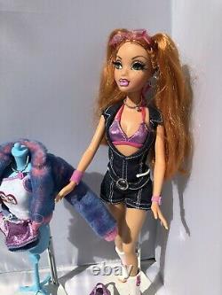 Barbie My Scene Doll Masquerade Madness Kenzie Disco Derby Rooted Eyelashes VHTF