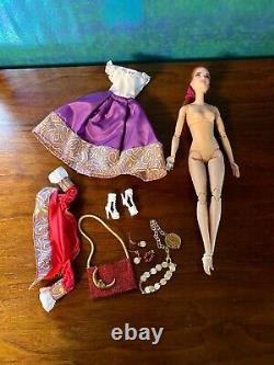 Barbie OOAK Redressed Made-to-Move Doll, Clothes, Gypsy Horses & Cart LOT