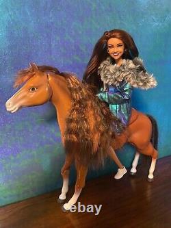 Barbie OOAK Reroot Repaint made-to-move doll + Cali Girl Horse, Clothes ++ LOT