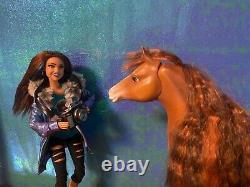 Barbie OOAK Reroot Repaint made-to-move doll + Cali Girl Horse, Clothes ++ LOT