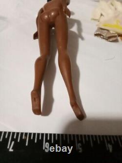 Barbie Original Taking Julia Not Talk #1127 Lot 3 Outfits Nurse Gold Silver