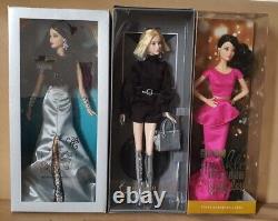 Barbie PTMI Birthday Doll 2023 Vogue Black 2017 Silver Jubilee & 2016 Go Sparkle