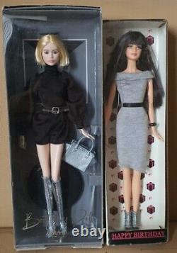 Barbie PTMI Birthday Doll 2023 Vogue Black and PTMI Birthday with Grey Dress
