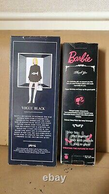 Barbie PTMI Birthday Doll 2023 Vogue Black and PTMI Birthday with Grey Dress