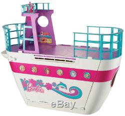 Barbie Pink Passport 2-in-1 Cruise Ship Girl Gift Toy