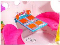 Barbie Pink Passport 2-in-1 Cruise Ship Girl Gift Toy