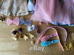 Barbie Princess And The Pauper Dolls Clothes Accessories Carriage Horses Lot