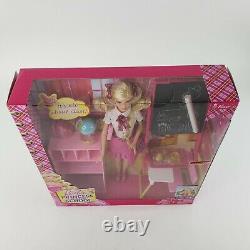 Barbie Princess Charm School BLAIR Doll Classroom Playset Mattel Rare NEW MINT