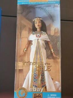 Barbie Princess Of The World Lot of 3 Dolls, China 53368 Nile 53369 Greece B3461