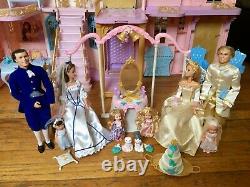 Barbie Princess and the Pauper Dolls Wedding LOT (2004)