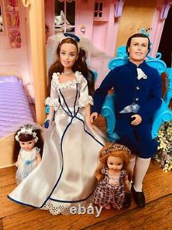 Barbie Princess and the Pauper Dolls Wedding LOT (2004)