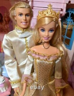 Barbie Princess and the Pauper Dolls Wedding LOT (2004)