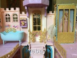 Barbie Princess and the Pauper LOT- 4 dolls, Royal Castle and Carriage