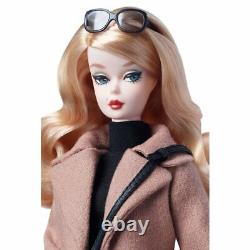 Barbie SILKSTONE CAMEL COAT Fashion Model Collection Doll #DGW54 MINT and NRFB