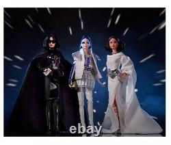 Barbie STAR WARS Dolls Set R2-D2 Princess Leia Darth Vader SET GHT78 GHT79 GHT80