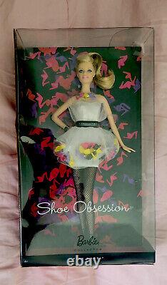 Barbie Shoe Obsession Pink Label Collector Doll, Unopened, Mint Condition, Rare