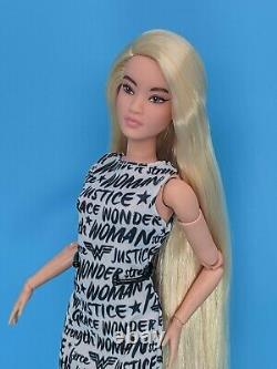 Barbie Signature Looks Doll Model #3 Kit Petite Custom Reroot Blonde Hair ooak