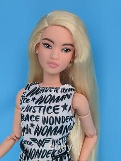 Barbie Signature Looks Doll Model #3 Kit Petite Custom Reroot Blonde Hair ooak