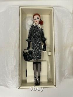Barbie Silkstone Black & White Tweed Suit Fashion Model Excellent Original Box