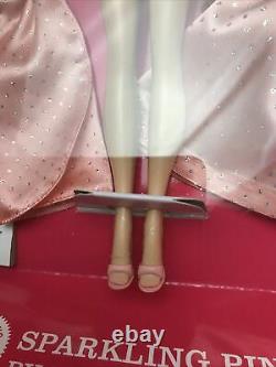 Barbie Sparkling Pink Reproduction Gift Set Blonde Bubble Cutnbrf Near Mint Box