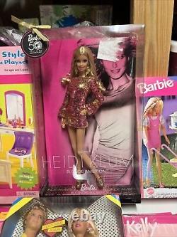 Barbie Summer Garden Bedroom Sets + Dolls She Said Yes Heidi Klum Lot 8