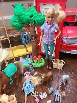 Barbie Sweet Orchard Farm Playset and Truck Lot