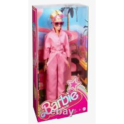 Barbie The Movie Collectible Doll Margot Robbie Pink Jumpsuit Gingham Dress Ken